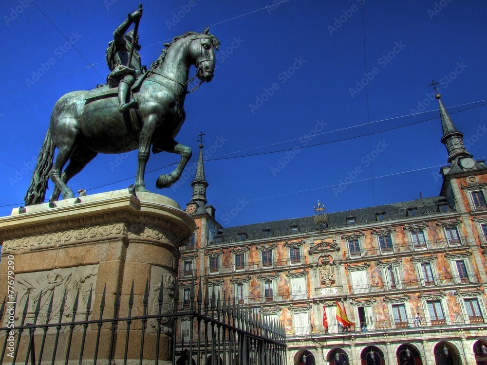 Obraz premium Plaza Mayor de Madrid