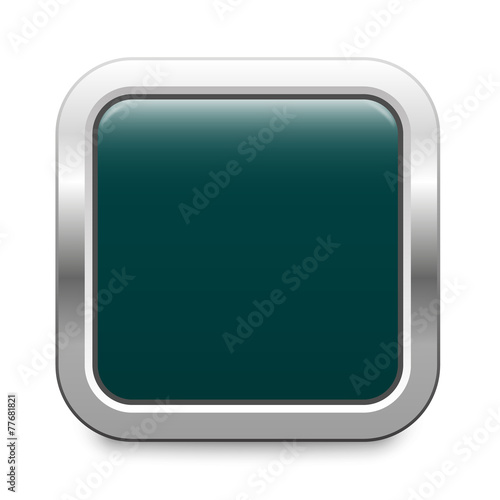 dark green metallic button square template