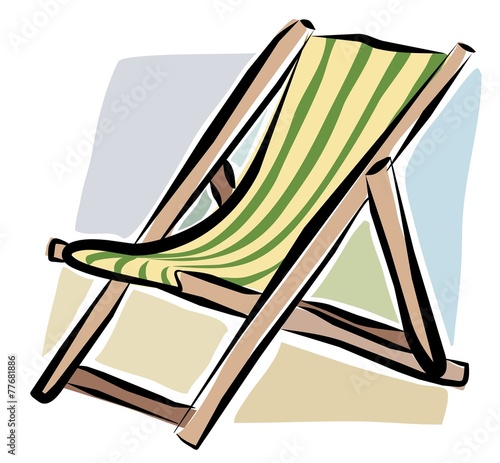 sketchy deckchair
