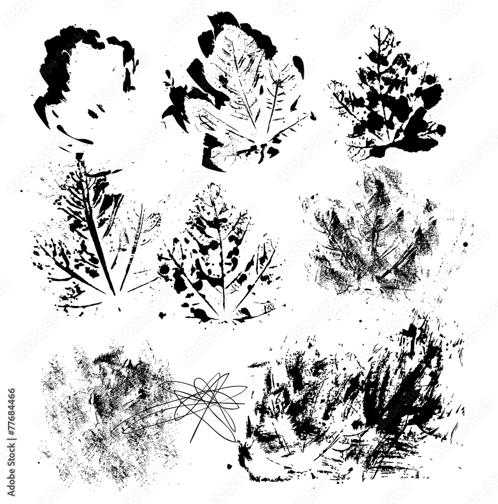 Abstract grunge design elements Abstract grunge design elements
