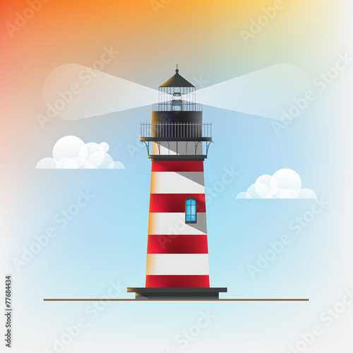 Ilghthouse illustration