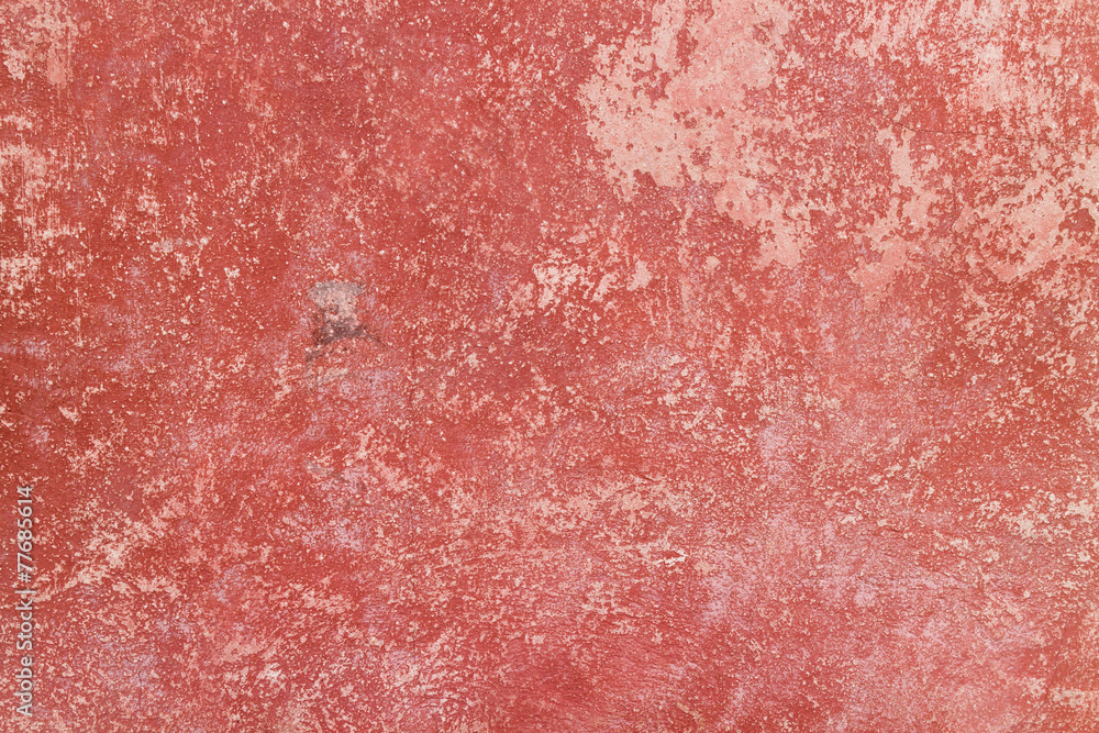 Crack red painted wall texture background. Crack red painted wall texture background.