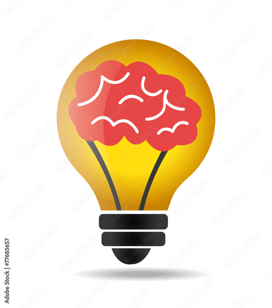 Brain design, vector illustration. Brain design, vector illustration.
