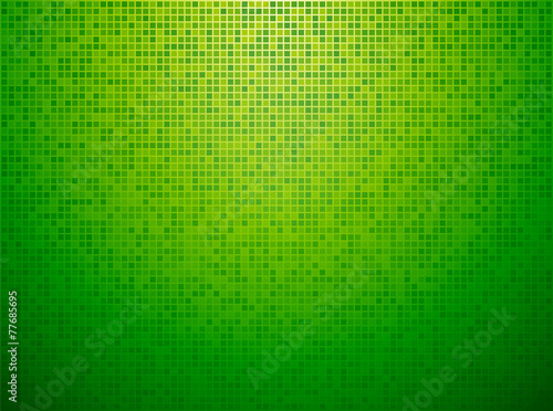 green checkered background with a light vignette