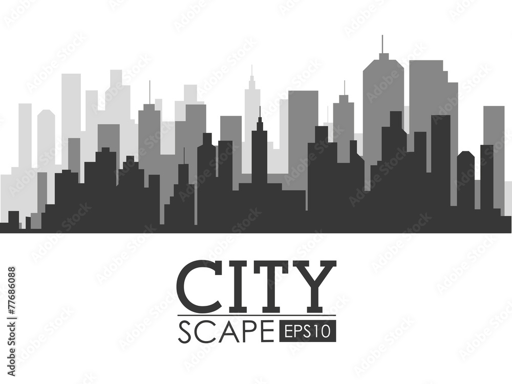 Urban design, vector illustration. Urban design, vector illustration.