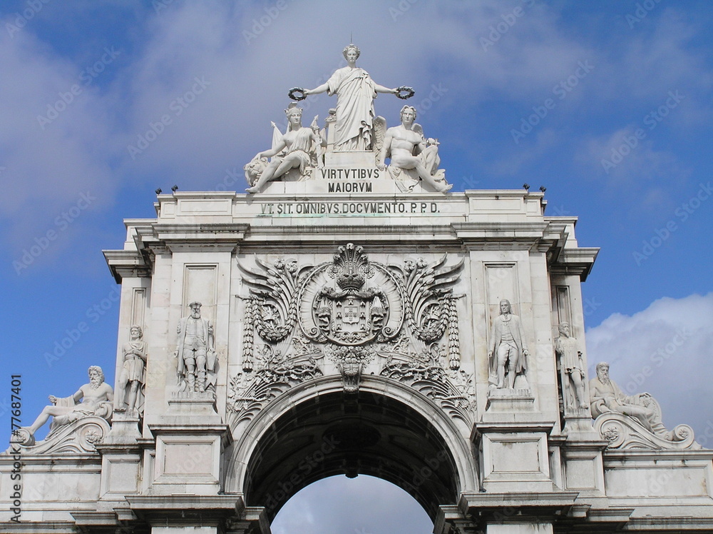 Arco triunfal da Rua Augusta, Lisboa