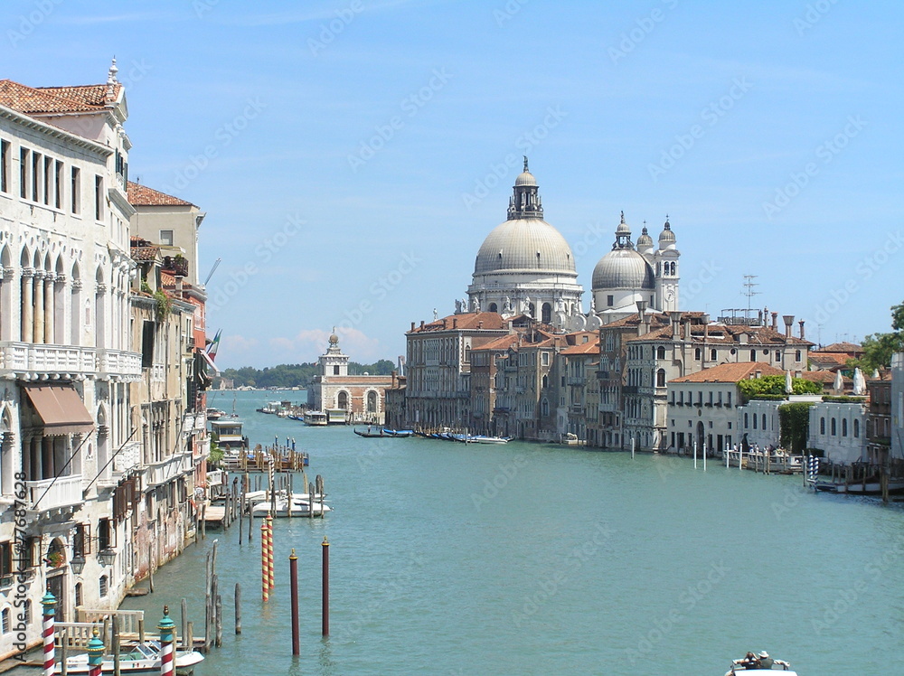 Panoramica del Gran Canal de Venecia