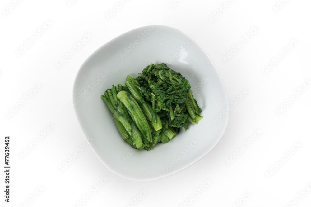 春菊のおひたし 春菊のおひたし