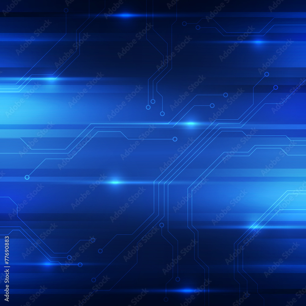 Abstract digital technology concept background, vector