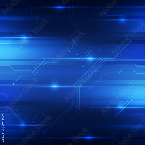 Abstract digital technology concept background, vector