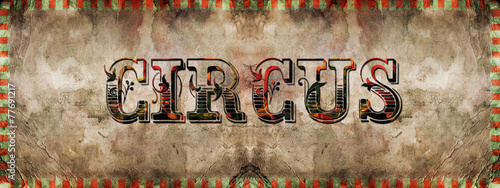 Grungy illustration for funfair,carnival, circus etc