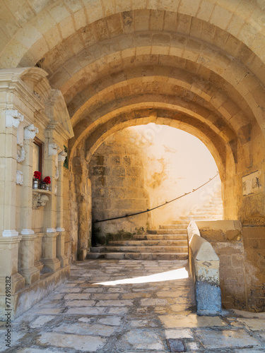 Characteristical Catholic Cult Place in Malta