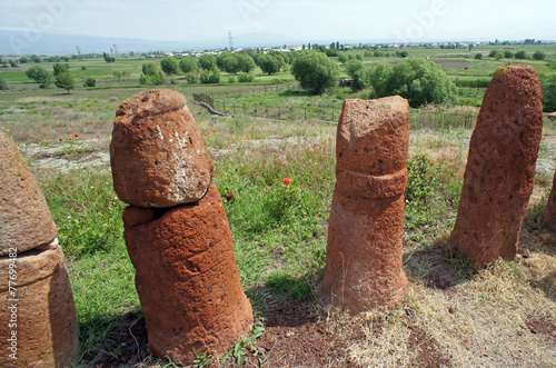 Obraz na płótnie phallic symbol stone