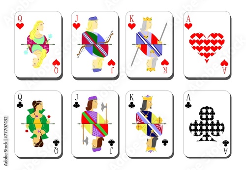 playing cards chirwa clubs