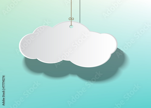 Hanging cloud rope