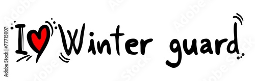 Winter guard love