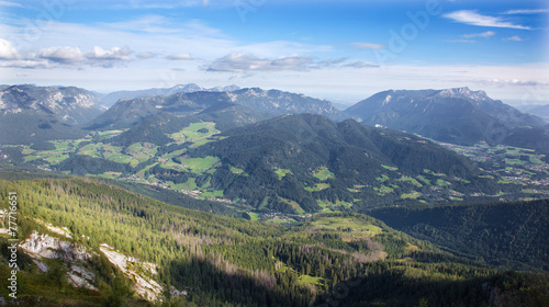 Alps - Outlook from Watzmannhaus chalet