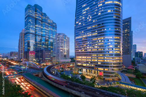 Bangkok business district