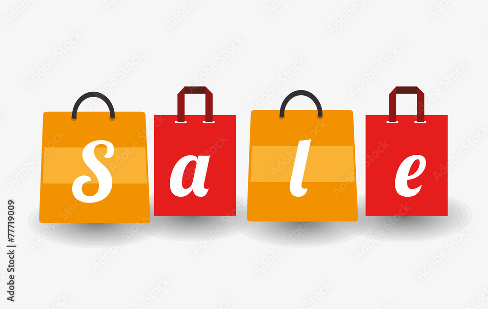 Shopping design, vector illustration. Shopping design, vector illustration.