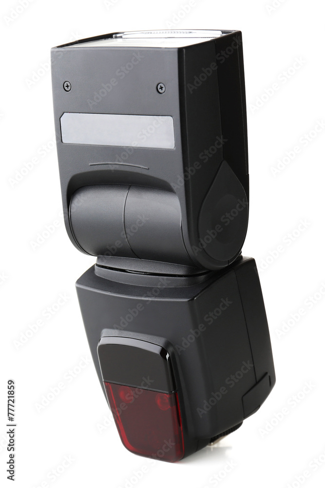 Camera flash isolated on white Camera flash isolated on white