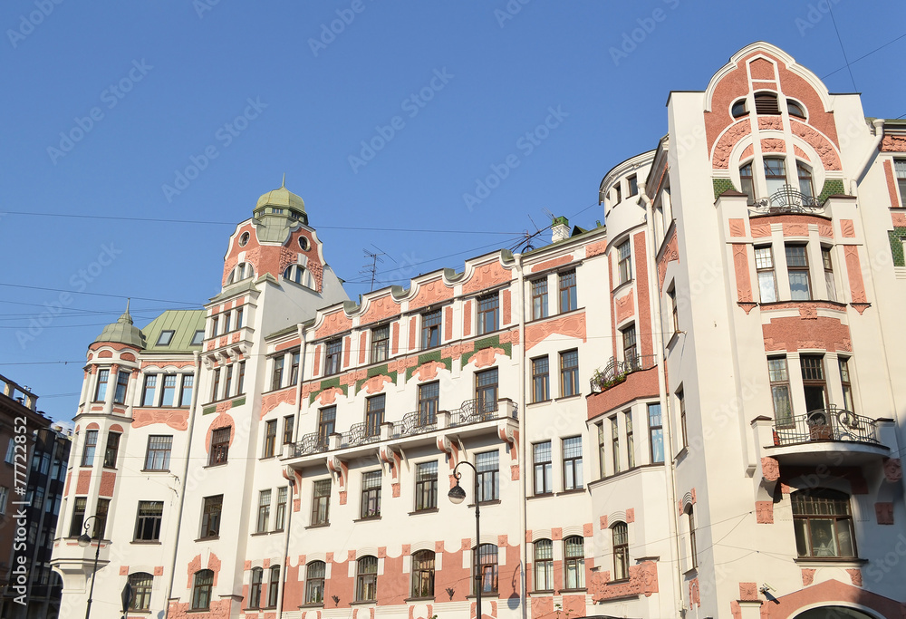 Old residential building, St.Petersburg.