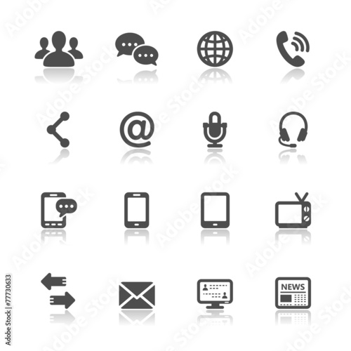 Communication and Chat Icons