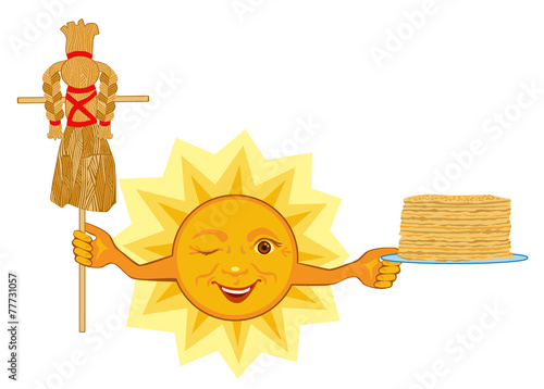 Sun celebrates Shrovetide celebration