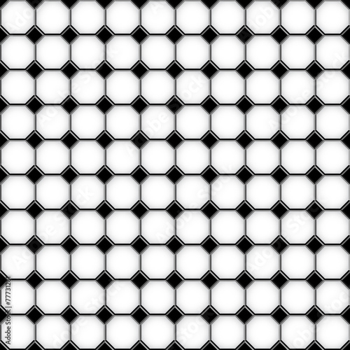 Fototapeta Naklejka Na Ścianę i Meble -  Checkered floor tiles
