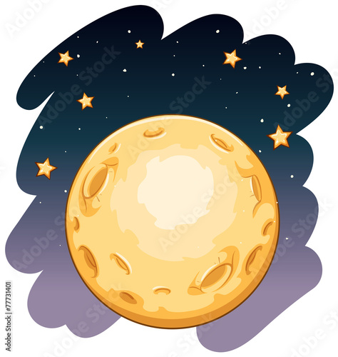 Over the moon