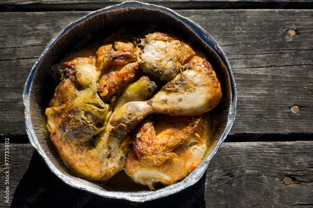 Grilled chicken for picnic table Grilled chicken for picnic table