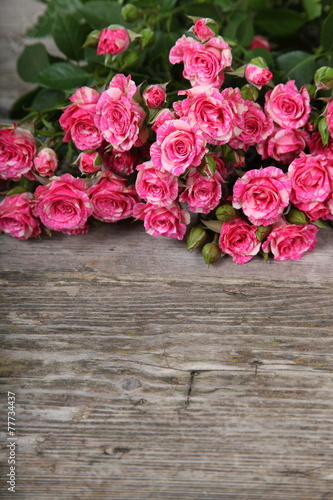 Bouquet of pink roses © Elena Blokhina