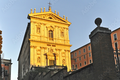 ROMA, CHIESA SANTI DOMENICO E SISTO LARGO ANGELICUM RIONE MONTI photo