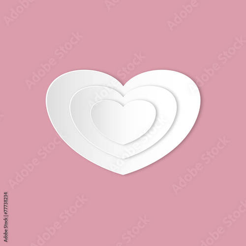 Valentinstagsherzen