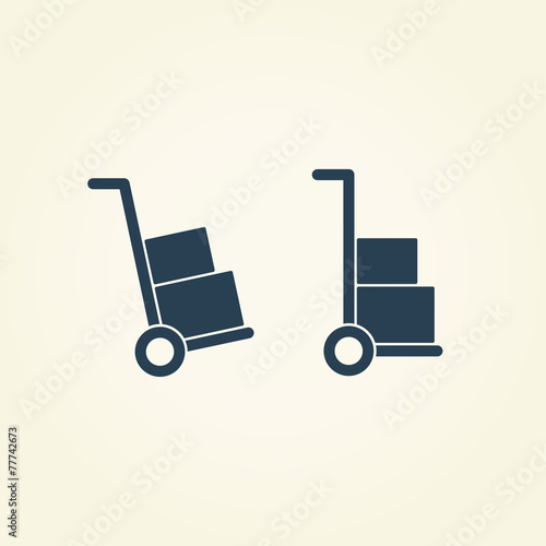 Handcart icon