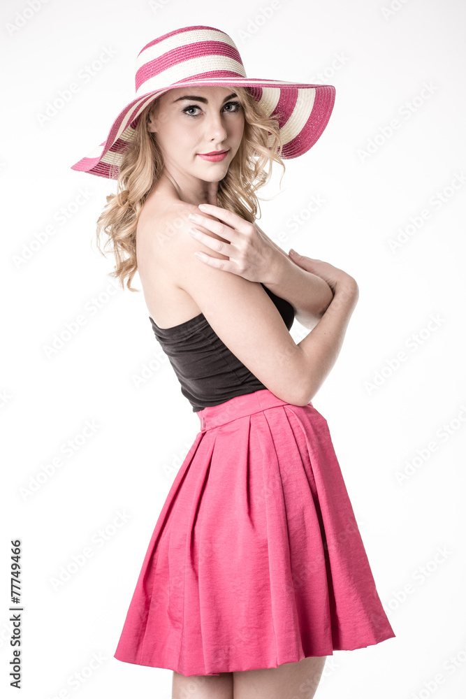 Portrait of beautiful blonde woman Portrait of beautiful blonde woman