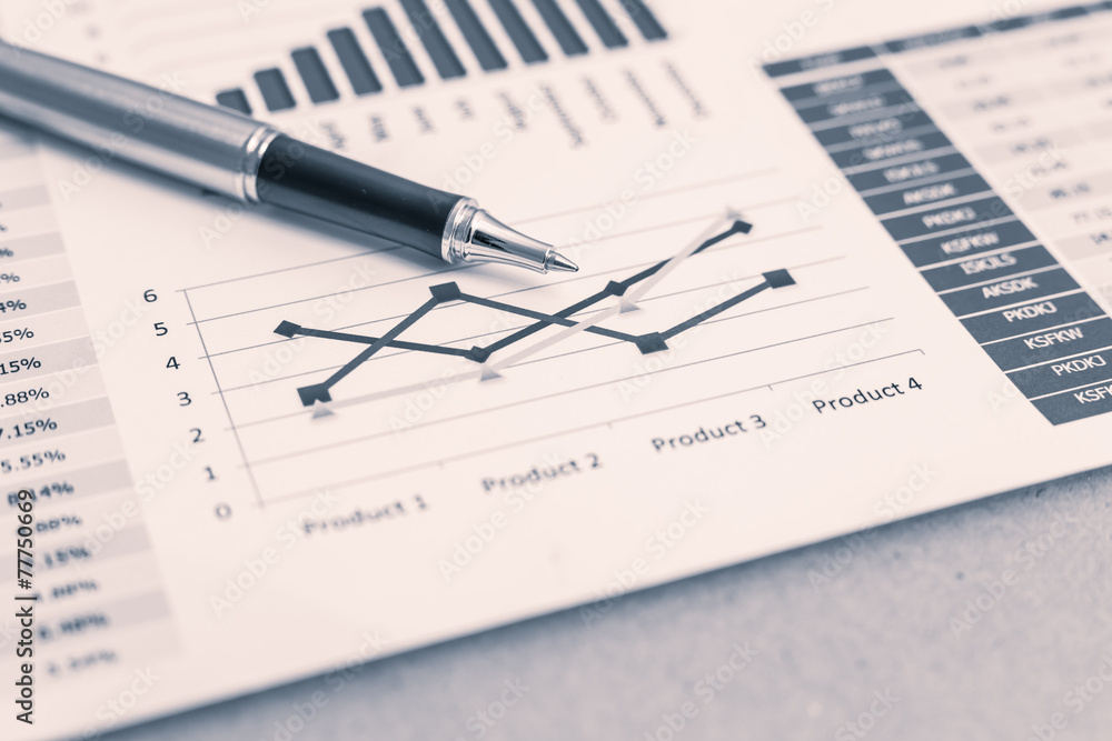 Showing business and financial report. Accounting Showing business and financial report. Accounting