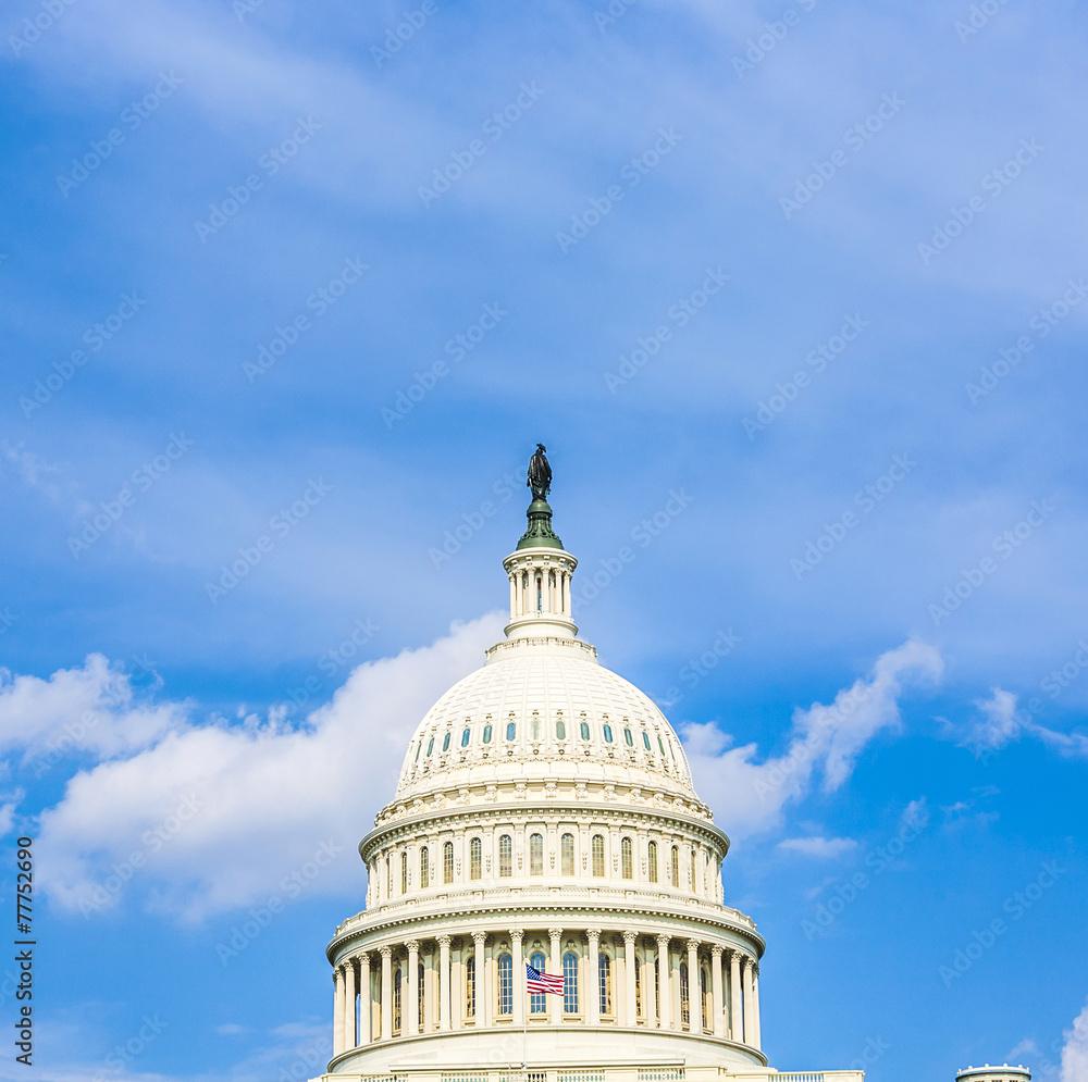 Obraz premium Capital Building, Washington