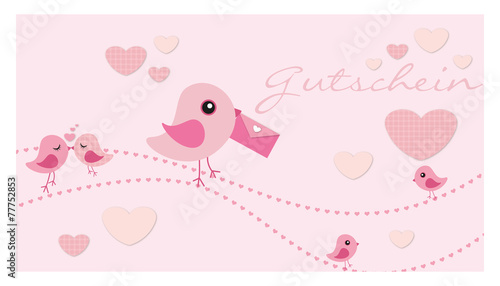 Valentinstagsgutschein