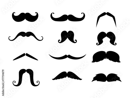 Black moustaches