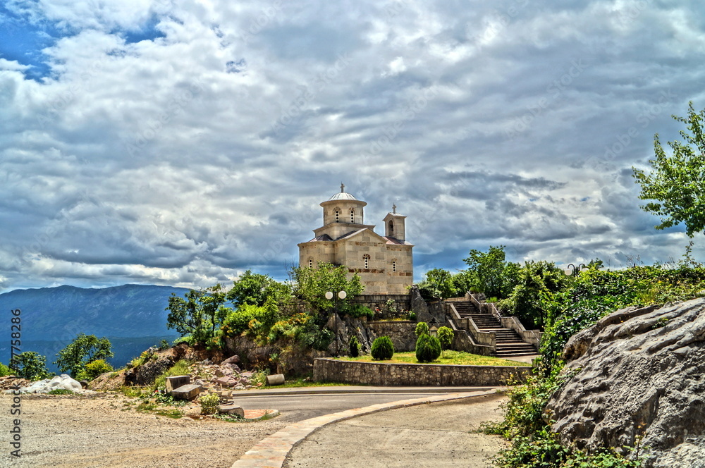 Fototapeta premium Temples Montenegro.