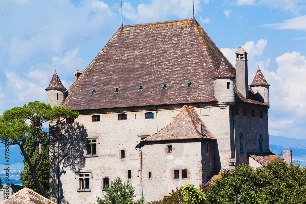 Yvoire castle. France