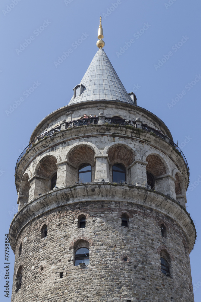 Genueserturm Galata Kulesi in Istanbul