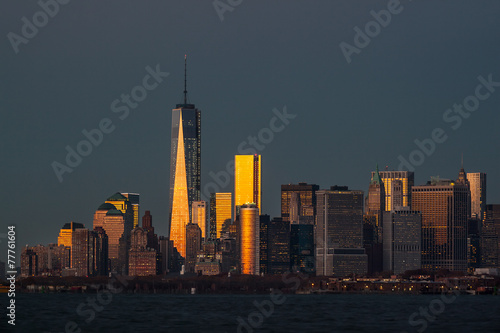 View of Manhattan skyline in NYC #77761604