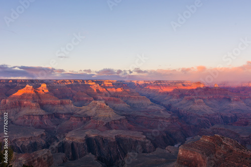 Grand Canyon in Arizona, USA during sunset © Ignatius Tan