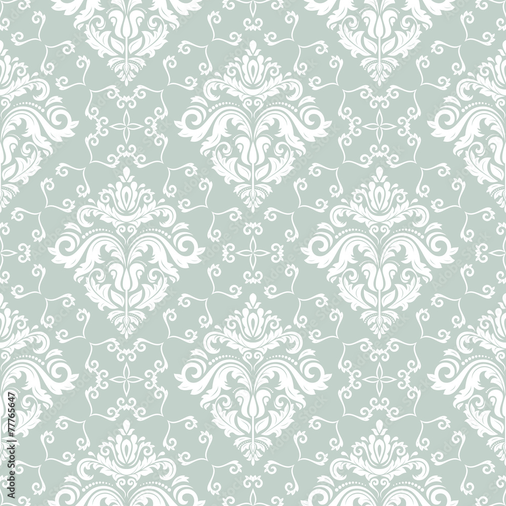 Obraz premium Damask Seamless Vector Pattern