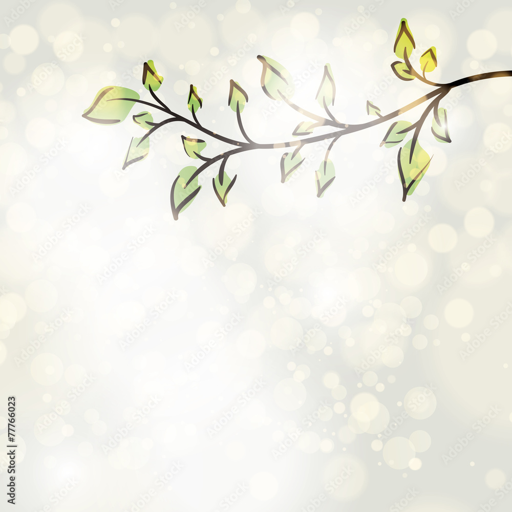 Abstract spring floral background Abstract spring floral background