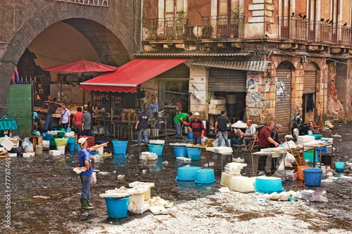 Catania Fischmarkt