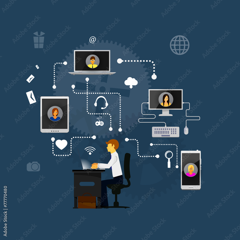 The concept of social network The concept of social network