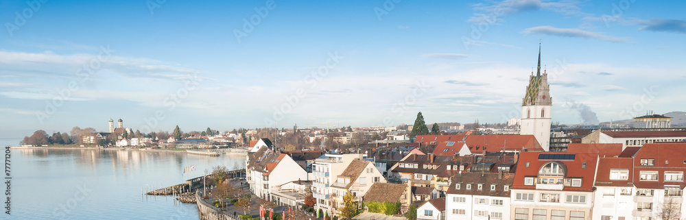 Skyline of Friedrichshafen, Germany