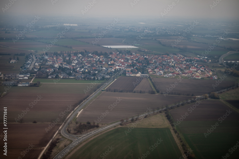 Luftaufnahme, Rheinland Pfalz und Umgebung